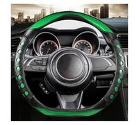 SADQRG Coprivolante Copertura Volante dell'automobile Fibra Carbonio per Toyota per RAV4 2013-2019 per Corolla 2013-2017 per Scion iM 2016(Verde)