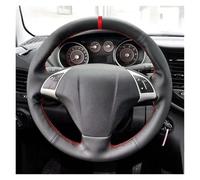 SADQRG Coprivolante Coprivolante Coperture Intrecciate per Auto per Fiat per Bravo per Doblo per Grande per Punto per Linea per Qubo(Nero)