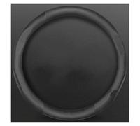 SADQRG Coprivolante Coprivolante per Auto 38 cm per Ford per Focus 3 per MK2 per Fiesta per MK7 per Fuga per Mondeo per Mk4(O Black A)
