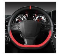 SADQRG Coprivolante Coprivolante per Auto Forma D per Citroen C3 C3-XR 2015-2019 C4 2016-2019 per Peugeot 408 2014-2019(Rosso)
