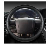 SADQRG Coprivolante Coprivolante per Auto in Pelle Microfibra per Fiat per Ducato per Peugeot per Boxer per Citroen Accessori Auto(Nero)