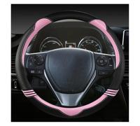 SADQRG Coprivolante Coprivolante per Auto Pelle Fibra Carbonio per Toyota E'Z per Scion iM 2016 per Auris 2013-2016(Pink)