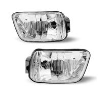 SADQRG Fendinebbia a LED 2 pezzi per Chevy per Trailblazer 2002-2009 per Isuzu per Ascender 2003-2008 fari fendinebbia paraurti anteriore guida, lenti trasparenti Faro Lavoro LED