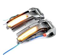 SADQRG Indicatori di direzione Indicatore Di Direzione A LED Per Specchietto Laterale Dinamico Water Blink Per Q2 GA 2018-2020 Per Q3 F3 2019-2020 indicatori di direzione dinamici(Giallo)