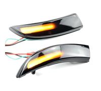 SADQRG Indicatori di direzione Indicatore Direzione Dinamico LED Specchietto Retrovisore Laterale Scorrevole Per Ford Per Fiesta Mk7 2008-2017 Per B-Max indicatori di direzione dinamici(Giallo)