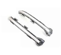 SADQRG Indicatori di direzione Luce Lampeggiante Specchietto Laterale LED Direzione Dinamica Per Golf 7 Per MK7 7.5 Per GTI R Per Sportsvan Per Touran L II indicatori di direzione dinamici(Crystal)