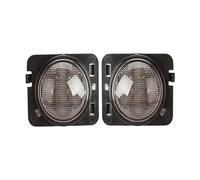 SADQRG Indicatori direzione dinamici Kit di indicatori di direzione a LED per griglia anteriore/sopracciglio ruota 2/4 pezzi per Jeep per Wrangler JK 2007-2017(Size 1)