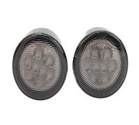 SADQRG Indicatori direzione dinamici Kit di indicatori di direzione a LED per griglia anteriore/sopracciglio ruota 2/4 pezzi per Jeep per Wrangler JK 2007-2017(Size 2)
