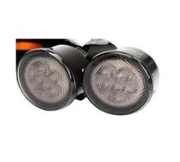 SADQRG Indicatori direzione dinamici Kit di indicatori di direzione a LED per griglia anteriore/sopracciglio ruota 2/4 pezzi per Jeep per Wrangler JK 2007-2017(Size 2)