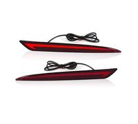 SADQRG Indicatori direzione dinamici Riflettore Paraurti Posteriore Per Auto Per Ford Per Mondeo Per Fusion Indicatore Direzione Dinamico Luce Stop Posteriore(Red Surface A)