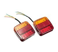 SADQRG Luce Freno 2 Luci Posteriori Rimorchio IP65 Impermeabili 12V Sommergibili Barche Camion Luci Posteriori Luci Retromarcia Freni E Stop Rimorchi Camion E Roulotte Terza Luce Freno Posteriore