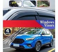 SADQRG Parapioggia Finestrino Deflettori per Finestrini Laterali Auto per MG ZS EV ZST ZX 2018-2023 Parabrezza per Pioggia Sopracciglia Parasole Deflettori d'Aria Finestra Visiera