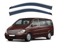 SADQRG Parapioggia Finestrino per Classe V per Vito per W639 W447 Visiera per Porta Auto Finestra Tende Sole Ripari Sfiato Shades Deflettori d'Aria Finestra Visiera(10-15 2PCS)