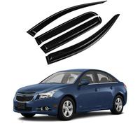 SADQRG Parapioggia Finestrino per Cruze 2009-2016 Finestrino Laterale Visiera Vent Shades Sun Rain Guard Auto Porta Tende Sole Rifugi Protezione Deflettori d'Aria Finestra Visiera