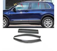 SADQRG Parapioggia Finestrino per VW per Tiguan 2017-2021 Finestra Visiera Deflettore Parasole Pioggia Guard Scudo Tenda Riparo Deflettori d'Aria Finestra Visiera