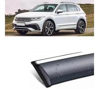 SADQRG Parapioggia Finestrino per VW per Tiguan L 2017-2021 4 Pezzi Finestrino Auto Deflettori Tenda Colorata Scudo Pioggia Sole Neve Rifugi Deflettori d'Aria Finestra Visiera