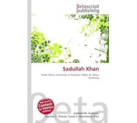 Sadullah Khan: South Africa, University of KwaZulu- Natal, Al- Azhar University