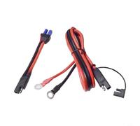 SAE a O-ring e EC5 a SAE cavo adattatore con cavo in silicone 10AWG, per accoppiamento rapido per moto per connettore caricabatterie, contatto in rame, cavo flessibile, 1,0 m +