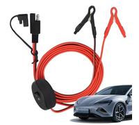 SAE Cable, Battery Charging Cable, Quick Connector Adapter, Reliable Power Extension Cord for Car, Lawn Mower, ATV, RV, Motorcycle, Tractor, Trailer Maintenance, Multicolor