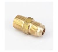 SAE Male 5/8"-18 UNF Fit Tube OD 3/8" - 3/8" NPT Male Brass SAE 45 Degree Pipe Fitting Connectors 1000PSI