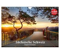 Sächsische Schweiz - Impressionen (Wandkalender 2026 DIN A4 quer), CALVENDO Monatskalender: Die Schönheit der Sächsischen Schweiz