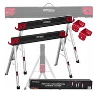 Sägebock Kraft&Dele KD11875 500 kg Pieghevole Set 2 Pezzi In Metallo