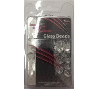 Saeger 10IT4039507151508IT10 Perle di Vetro Glass Beads 4 Mm/25 Pezzi Zur Ds Angelei Iron Claw Trasparente