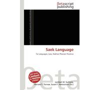 Saek Language: Tai Languages, Laos, Nakhon Phanom Province