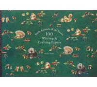 Saeko Inui Little Animals of the Forest 100 Writing & Crafting Paper (Tascabile)