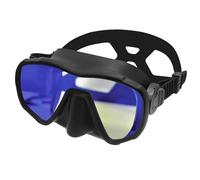 SAEKODIVE Nami - Maschera per immersioni subacquee senza cornice, con lenti singole, visione ampia, vetro temperato anti-appannamento, protezione anti-perdite, attrezzatura subacquea, snorkeling