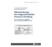 Saekularisierung - ein weltgeschichtlicher Prozess in Hamburg (Copertina rigida)