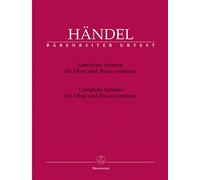 Sämtliche Sonaten für Oboe und Basso continuo. Complete Sonatas for Oboe and Basso continuo