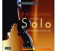 Nicolò Paganini Complete Music for Solo Violin (Milenkovich) (CD) Album