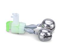 Saenger SPECITEC - Campana per canna da pesca con supporto per luce pieghevole, 2 pezzi