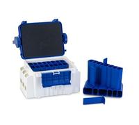 Sänger Top Tackle Systems Aquantic Salt Shad Organizer, scatola da pesca con 4 riviste, resistente agli spruzzi, scatola da pilker, scatola per esche artificiali