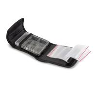 Sänger Top Tackle Systems Iron Claw Leader Case, Borsa per accessori da pesca in poliestere 400D, 12 x 4 x 13,5 cm, con 5 buste trasparenti e contenitore per scomparti e piccole parti