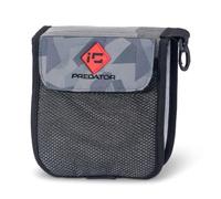 Sänger Top Tackle Systems Iron Claw Softlure Case I - Custodia in poliestere, 18 x 5 x 19 cm, colore: Grigio, con buste trasparenti per pescatori predatori, Rig-Wall