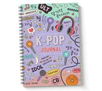 SAETON K-Pop Journal 100-Page Spiral Notebook Cute Lined Notebook for School K-Pop Fans