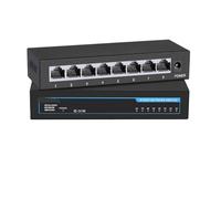 SAEVVCJWW 1 PCS 5 8 10 Porte Gigabit Switch Fast Ethernet Switch 1000Mbps Smart Switch di Rete Gigabit Ad Alte Prestazioni RJ45 Hub Internet Splitter (Color : 1008G)