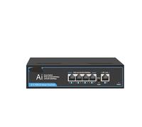 SAEVVCJWW Switch Poe Gigabit 1000Mbps Ethernet Switch Gigabit Veloce e Intelligente Plug And Play 5 8 6 Switch a 10 Porte (Color : 04G10GB)