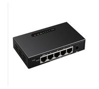SAEVVCJWW Switch Poe Switch Gigabit Gigabit a 5 Porte da 1000 Mbps con Switch Ethernet Plug And Play Vlan