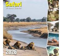 Safari 2026 Calendar: Wild adventures through Africa’s iconic wildlife