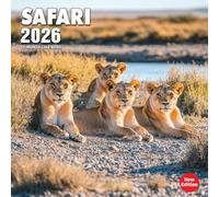 Safari 2026 Calendar: Wild adventures through Africa’s iconic wildlife
