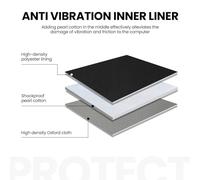 Safari Africano Nero Oro Pitone Pelle Animale Seppia, Custodia per laptop da 14 pollici, borsa per notebook, custodia per laptop, valigetta con maniglia