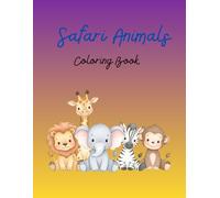 Safari Animal Coloring Book