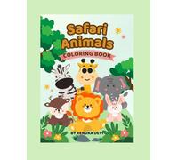 SAFARI ANIMALS: COLORING BOOK
