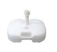 Safari- Base Parasole Quadrata da riempire con Acqua o Sabbia, Multicolore, 43502
