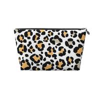 Safari con stampa animalier in pietra leopardata, Borsa da toilette Borsa per trucco Borsa per cosmetici Borsa da toilette da viaggio portatile