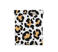 Safari con stampa animalier in pietra leopardata, Spremere il portafoglio superiore da donna Borsa portaoggetti Piccola portamonete Portamonete