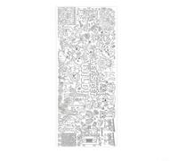Safari Jungle Party Coloring Tablecloth: Fun, Safe & Easy Cleanup!